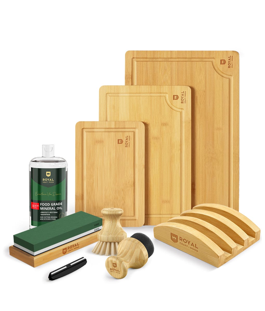 Royal Craft Wood Bamboo Cutting Board for Kitchen - Cutting Board
