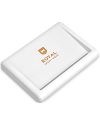 Bamboo Soap Dish, White