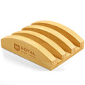 Cutting Board Stand with 3 Slots, Natural