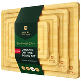 4 Piece Cutting Board Set - Set Of 4 Chopping Boards