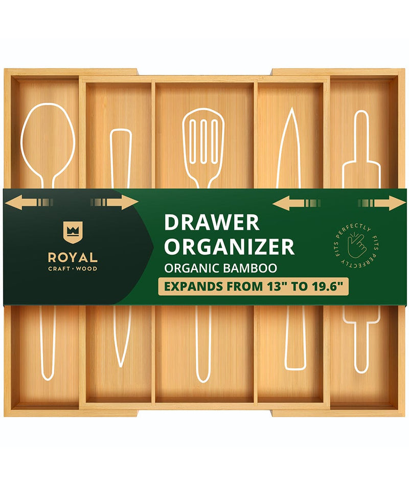 Silverware Drawer Organizer 9 Slots