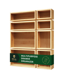 Storage Box Set of 8, Natural