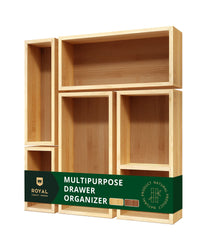 Storage Box Set of 5, Natural