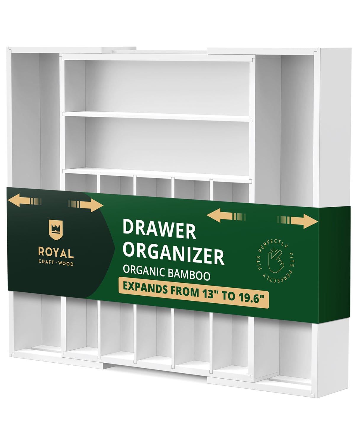 Royal Craft Wood Drawer Organizer - Thumbnail 5