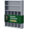 Basic Silverware Drawer Organizer, Gray