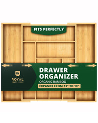 Expandable Silverware Organizer (8 Slots)