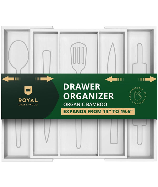 White Drawer Organizer