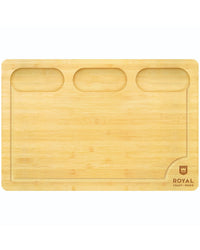 Cutting Board with Compartments, 18” x 12”