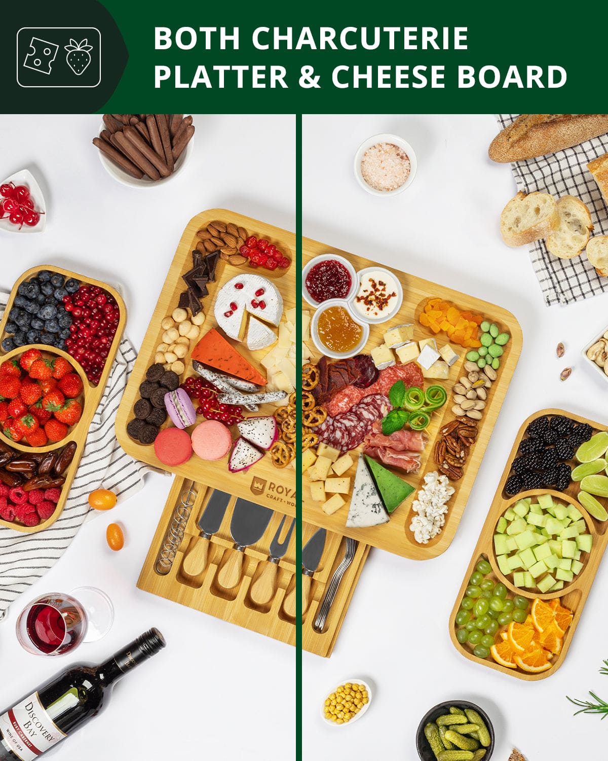 Royal Craft Wood Cheese Board