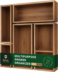 Storage Box Set of 5, Brown