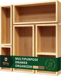 Storage Box Set of 5, Natural