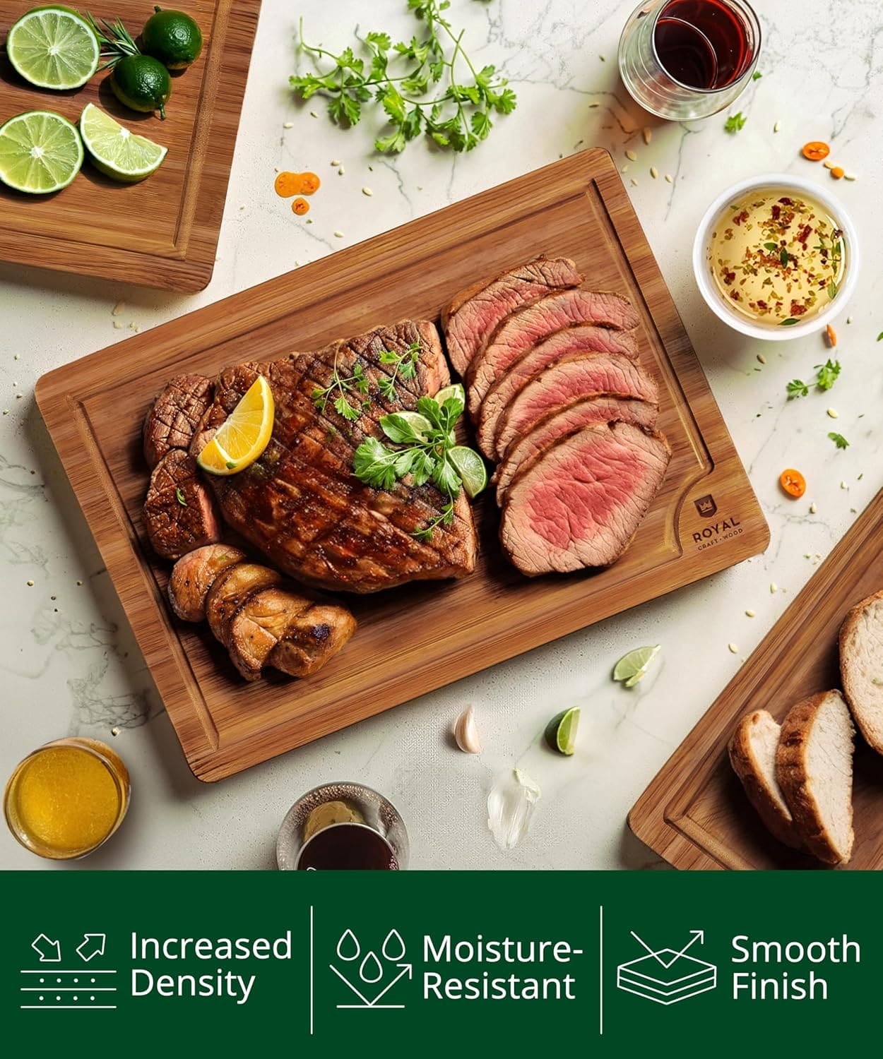 Royal Craft Wood Cutting Board - Thumbnail 3
