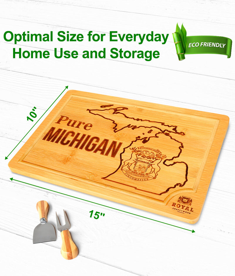 Michigan Cutting Board, 15x10