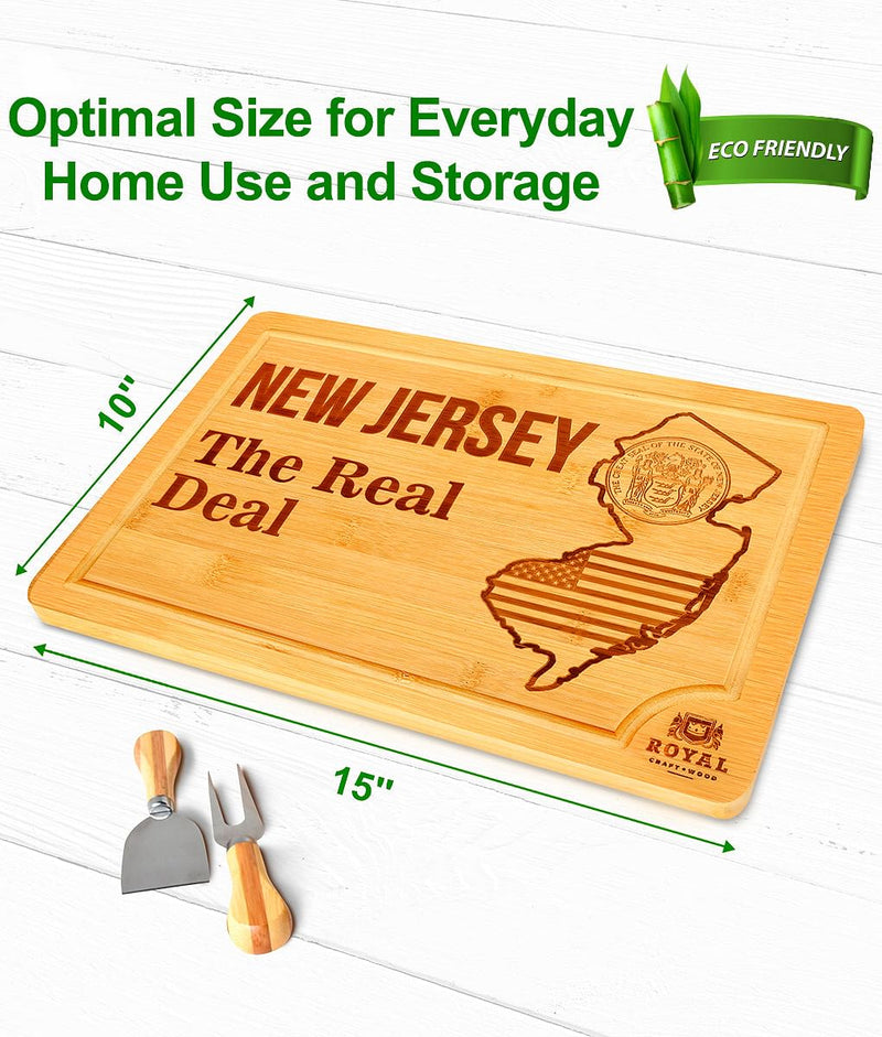 New Jersey Cutting Board, 15x10