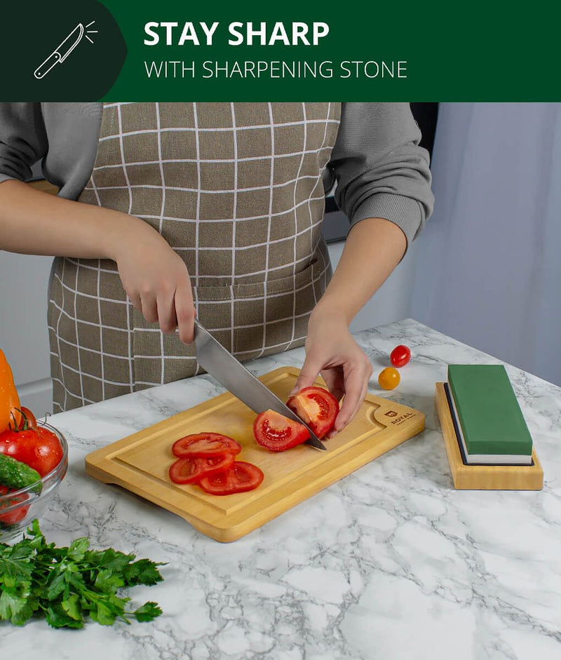 Top cutting boards and knife sharpeners