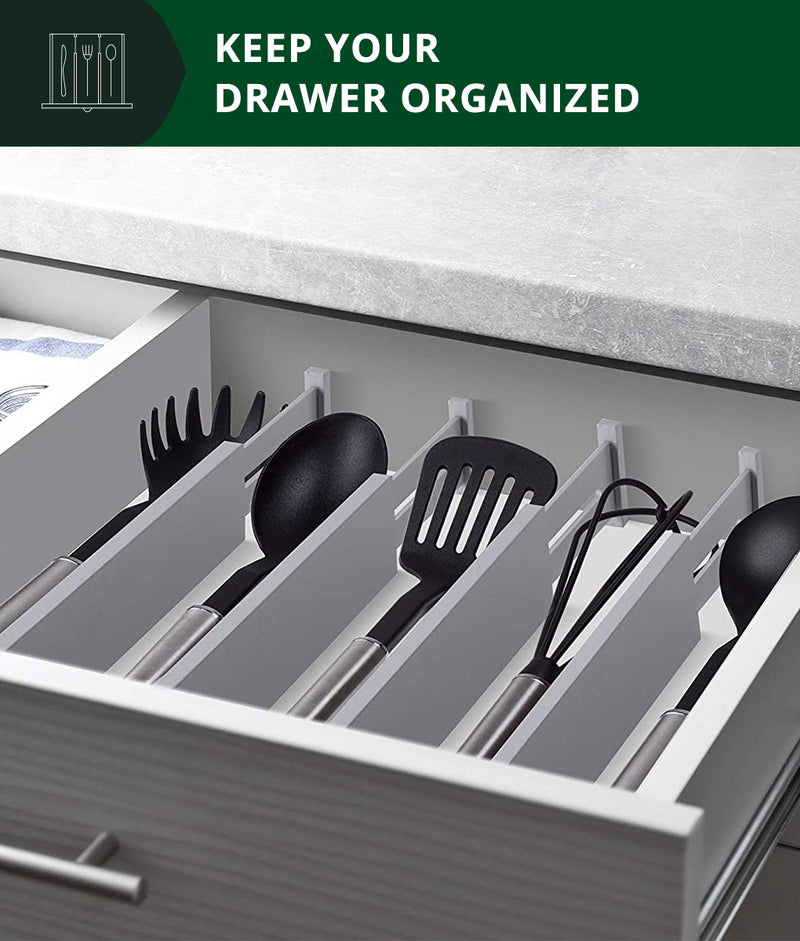 Drawer Organizer Adjustable Set Of 4