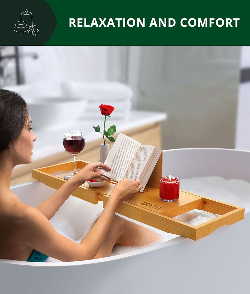 Wooden Bathtub Tray, factory Caddy, Relax, Table For Tub, Self Care, Spa Gift