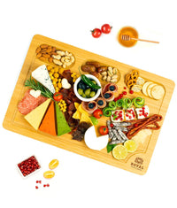Cutting Board with Compartments, 18” x 12”