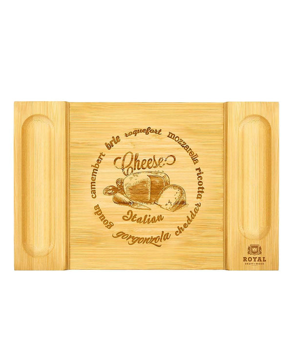 Cotswold Homeware Co Cheese Board Set - Wooden Serving  Platter, Cheese Cutting Board & Cheese Knife Set, Charcuterie Accessories,  Unique for Housewarming, Party Hosting Essentials: Cheese Servers